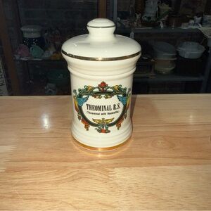 Vintage Jeanne Robinette Apothecary Jar